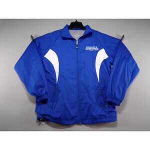 Holloway Oakdale Athletics Windbreaker Jacket Blue White Zip Adult Small